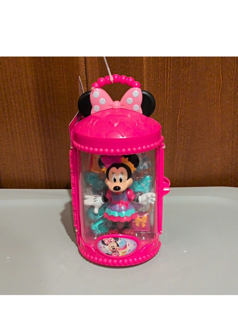 Just Play Disney Jr Minnie Mouse Fabulous Fashion Doll Playset Pink Carry Case